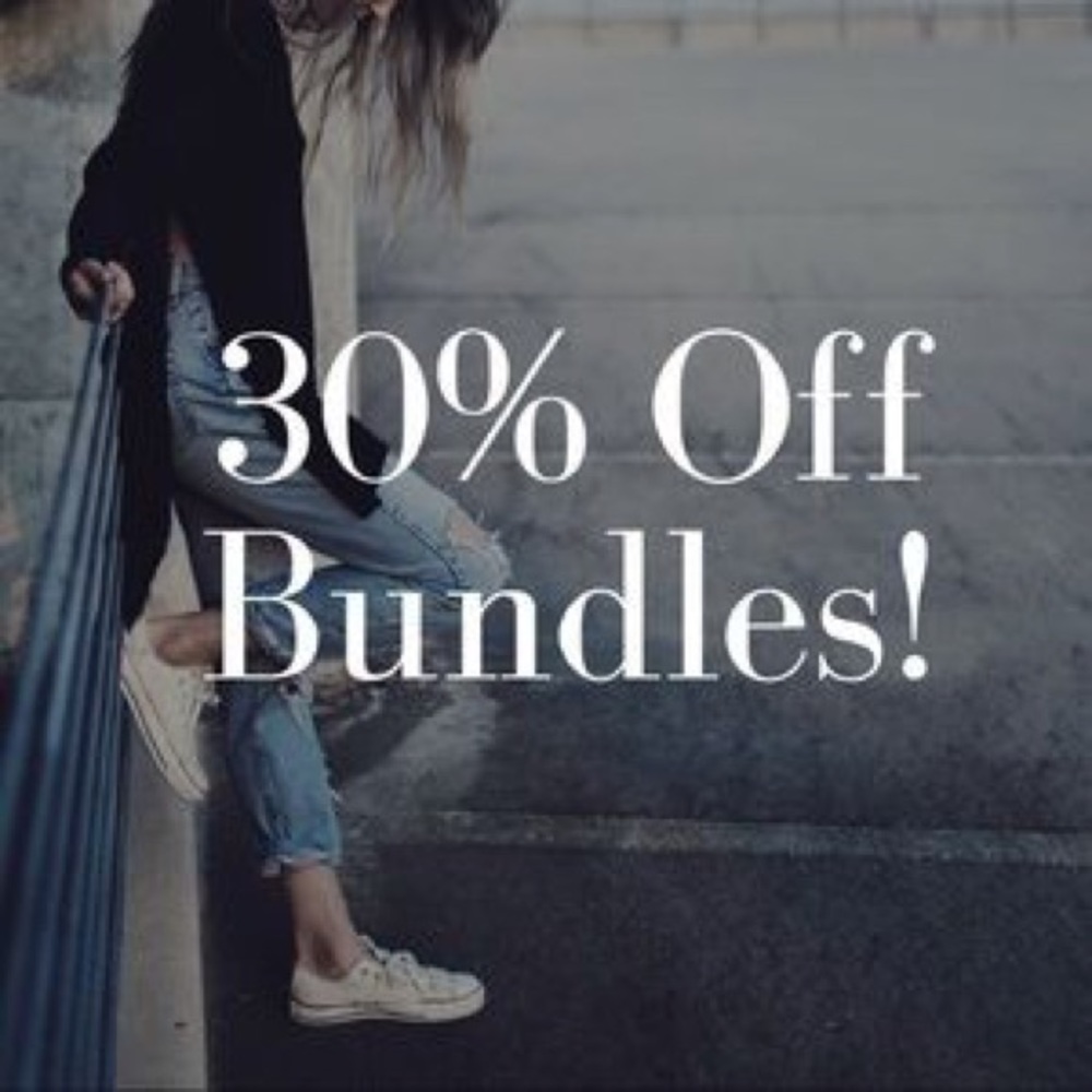 30% off 5 item bundles!!!!